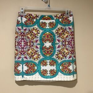 Lucy & Laurel cotton/linen skirt